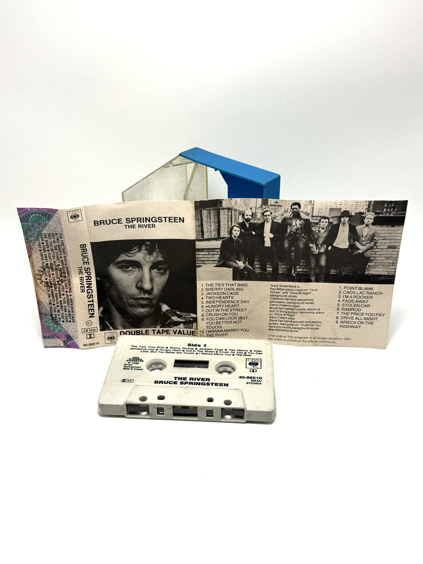 Bruce Springsteen The River cassetta audio mc tape 1980