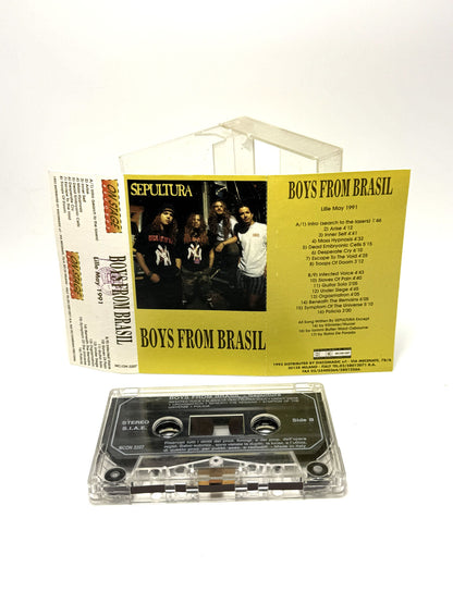 Sepultura Boys From Brasil cassetta audio mc tape 1993