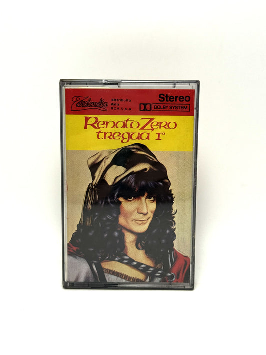 Renato Zero Tregua 1° cassetta audio mc tape 1980