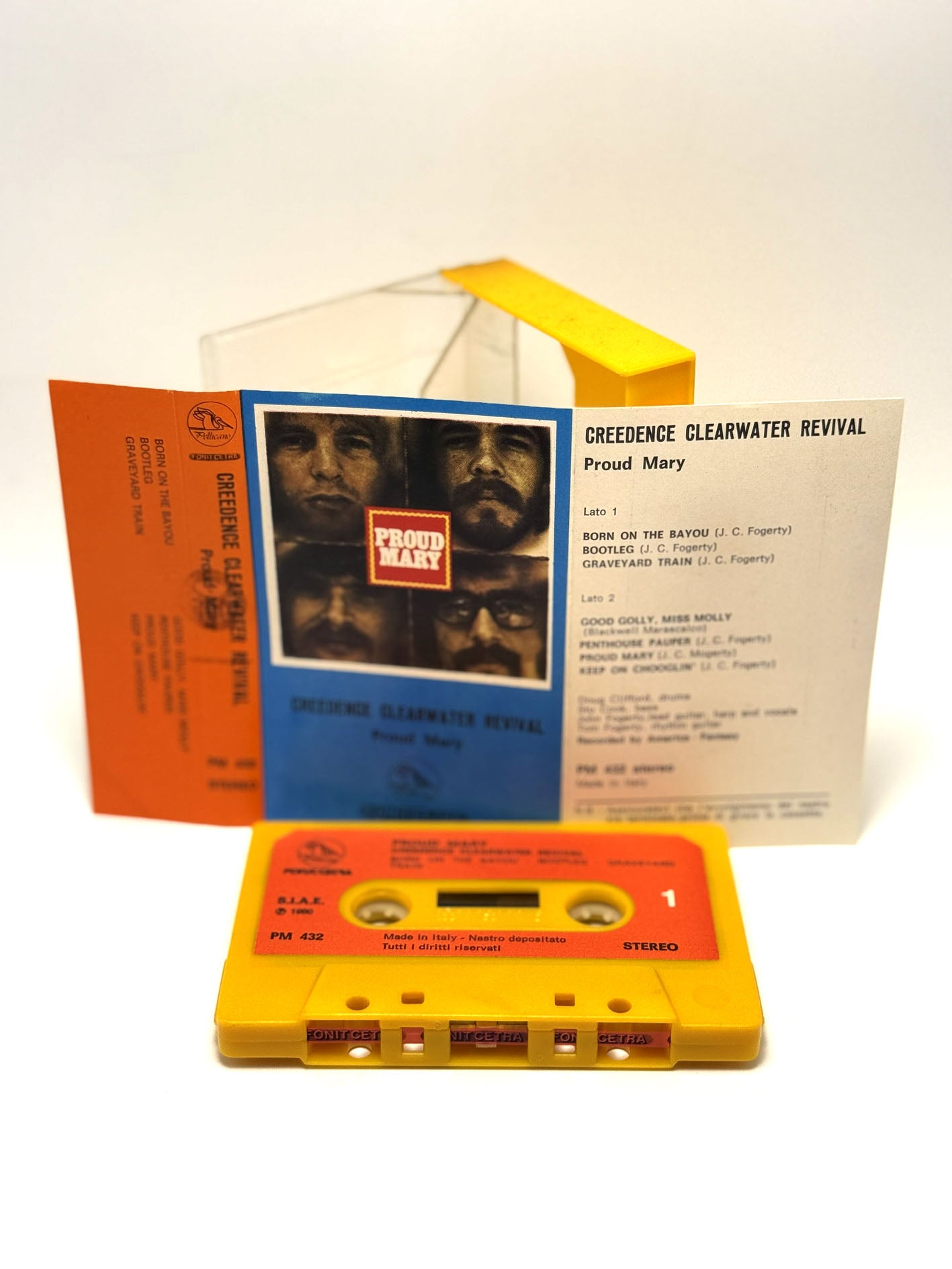 Creedence Clearwater Revival Proud Mary cassetta audio mc tape 1981