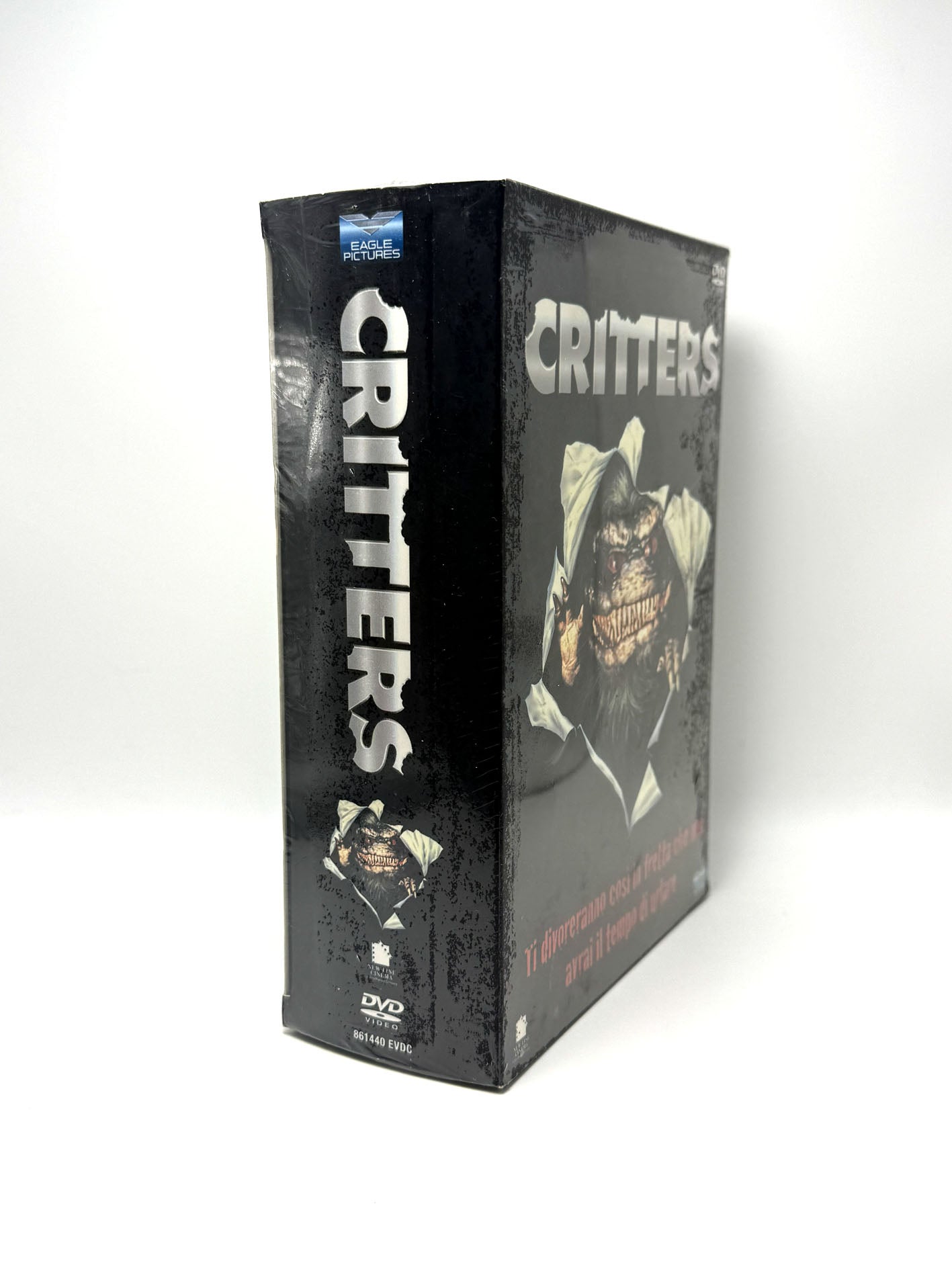 Critters Box Cofanetto 4 DVD Film Movie Horror Raro Fuori catalogo Fantascienza