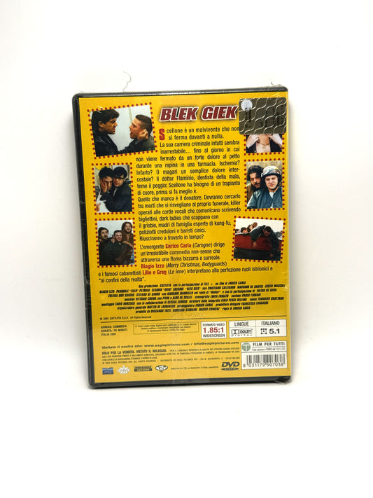 Blek Giek  DVD Film Movie Commedia Biagio Izzo Lillo Greg