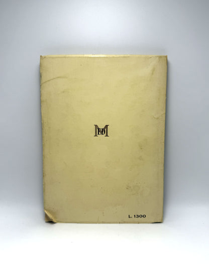 Lettere non scritte Libro usato romanzo Vincenzo Coratelli 1962 Edizioni Dora Milano
