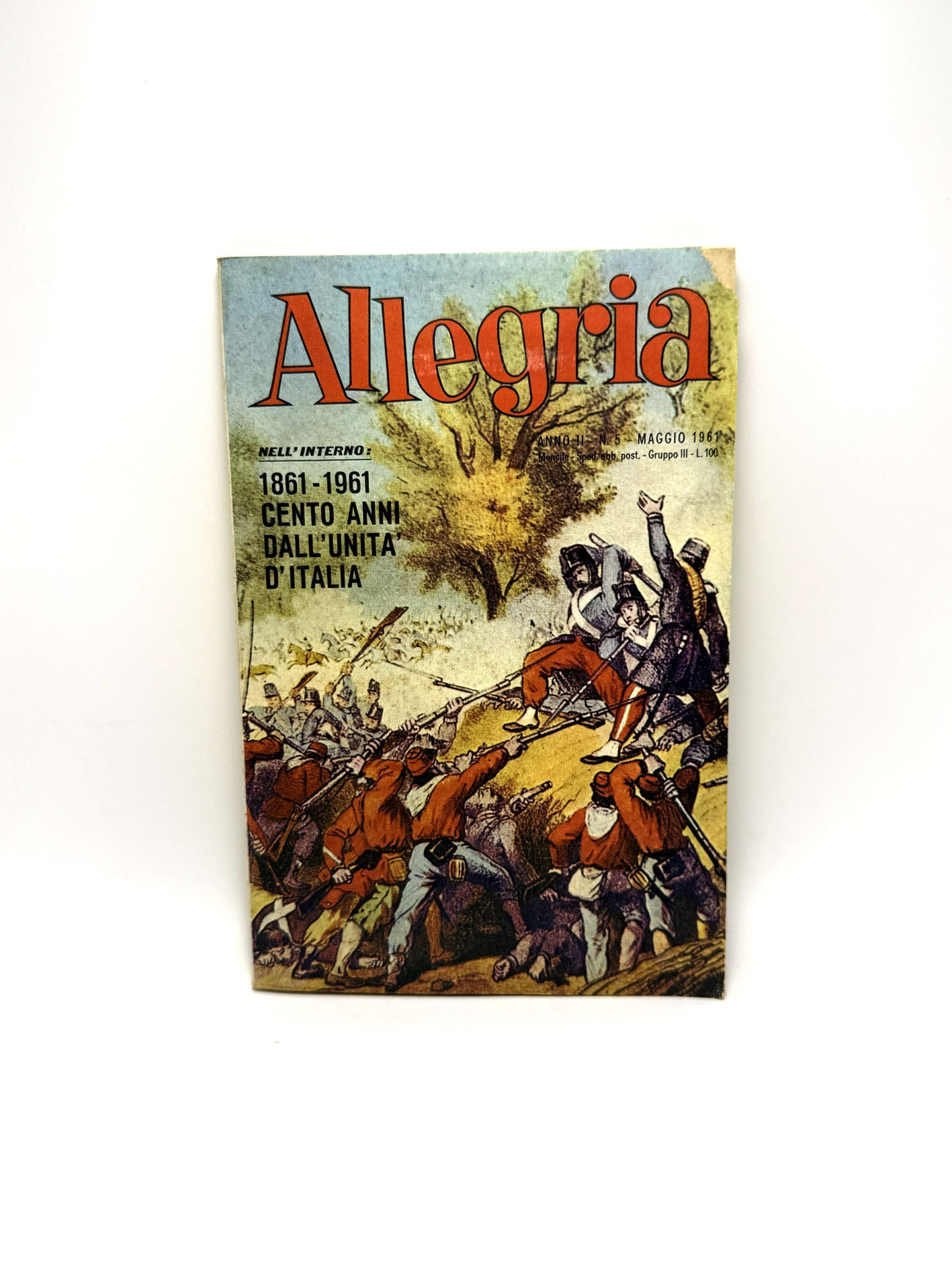 Allegria Rivista Anno 11 n. 5 maggio 1961 vintage Motta Enzo Biagi