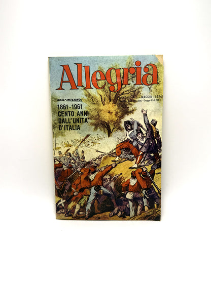 Allegria Rivista Anno 11 n. 5 maggio 1961 vintage Motta Enzo Biagi