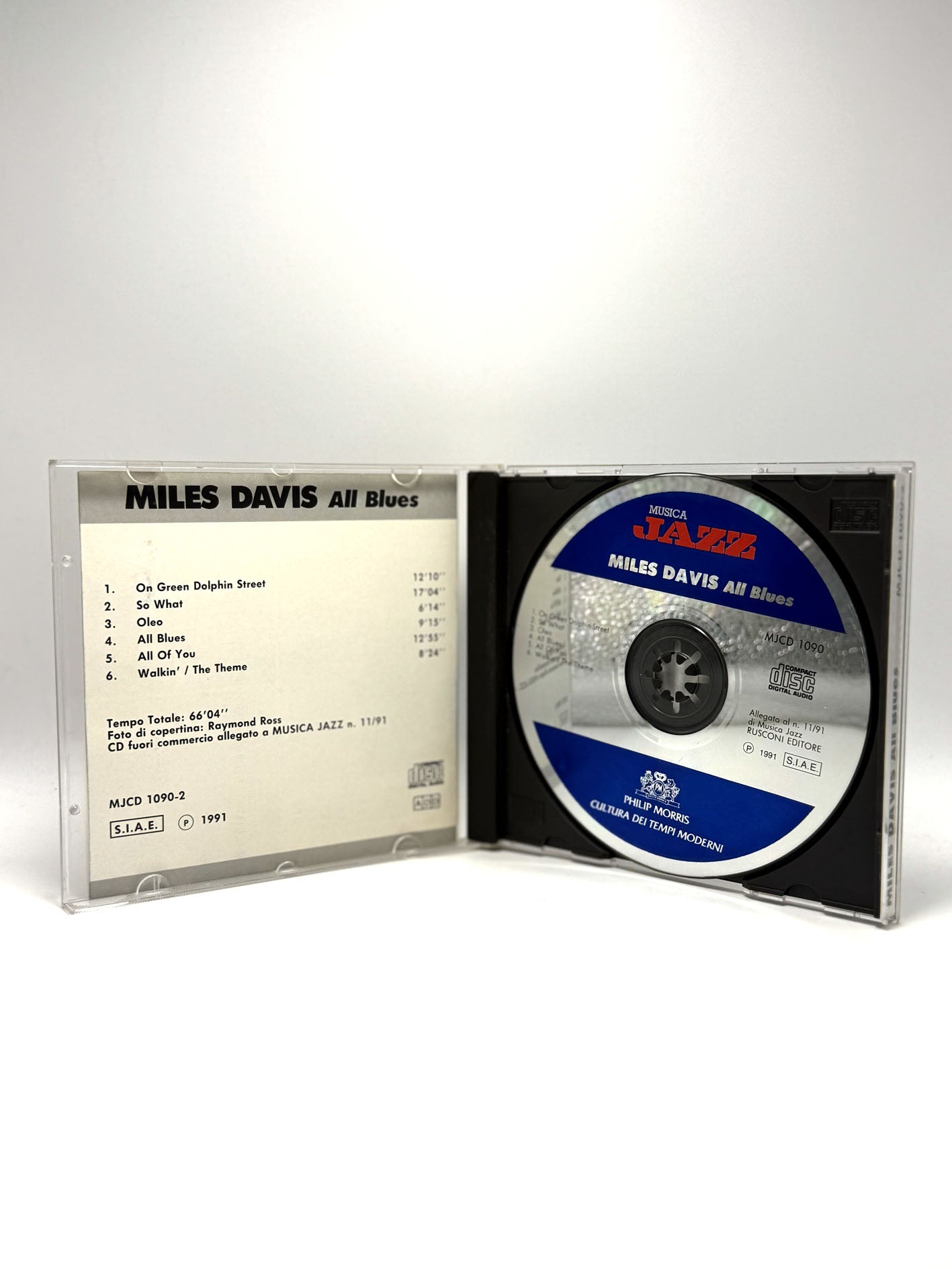 Miles Davis All Blues  CD 1991