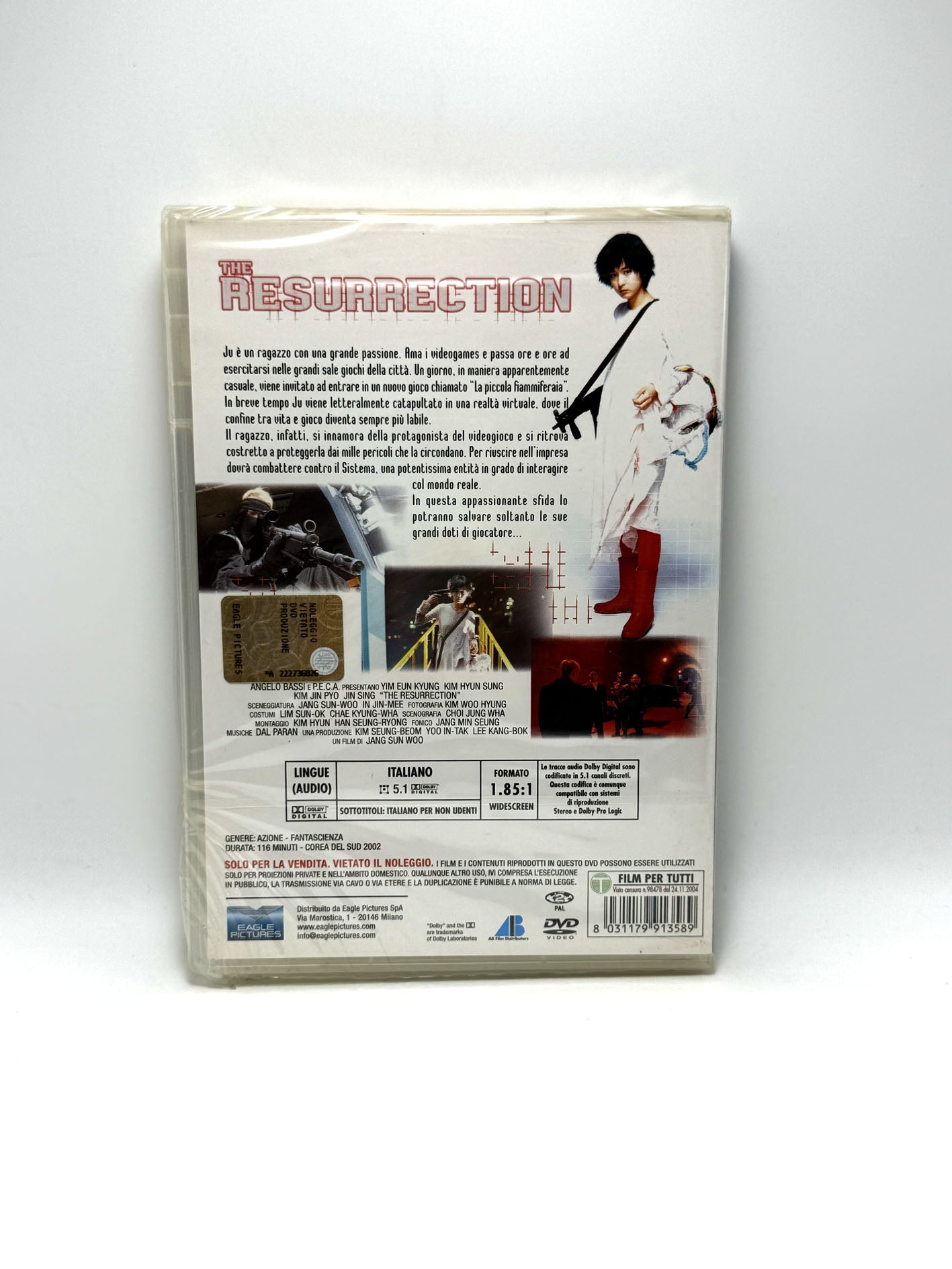 The Resurrection DVD Film Movie Azione Fantascienza