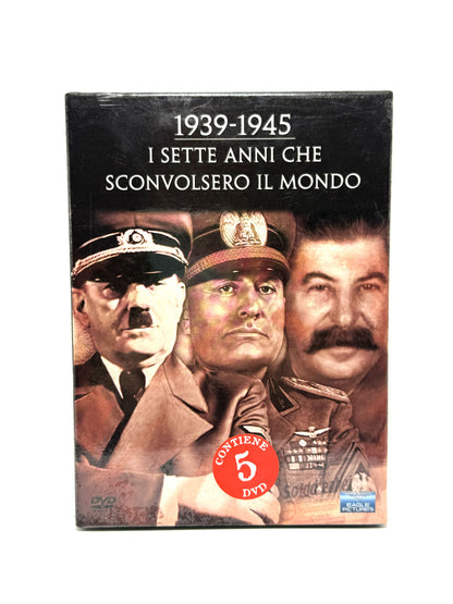 1939 - 1945 Sette anni che sconvolsero il mondo Cofanetto 5 DVD Film Movie Box Documentario