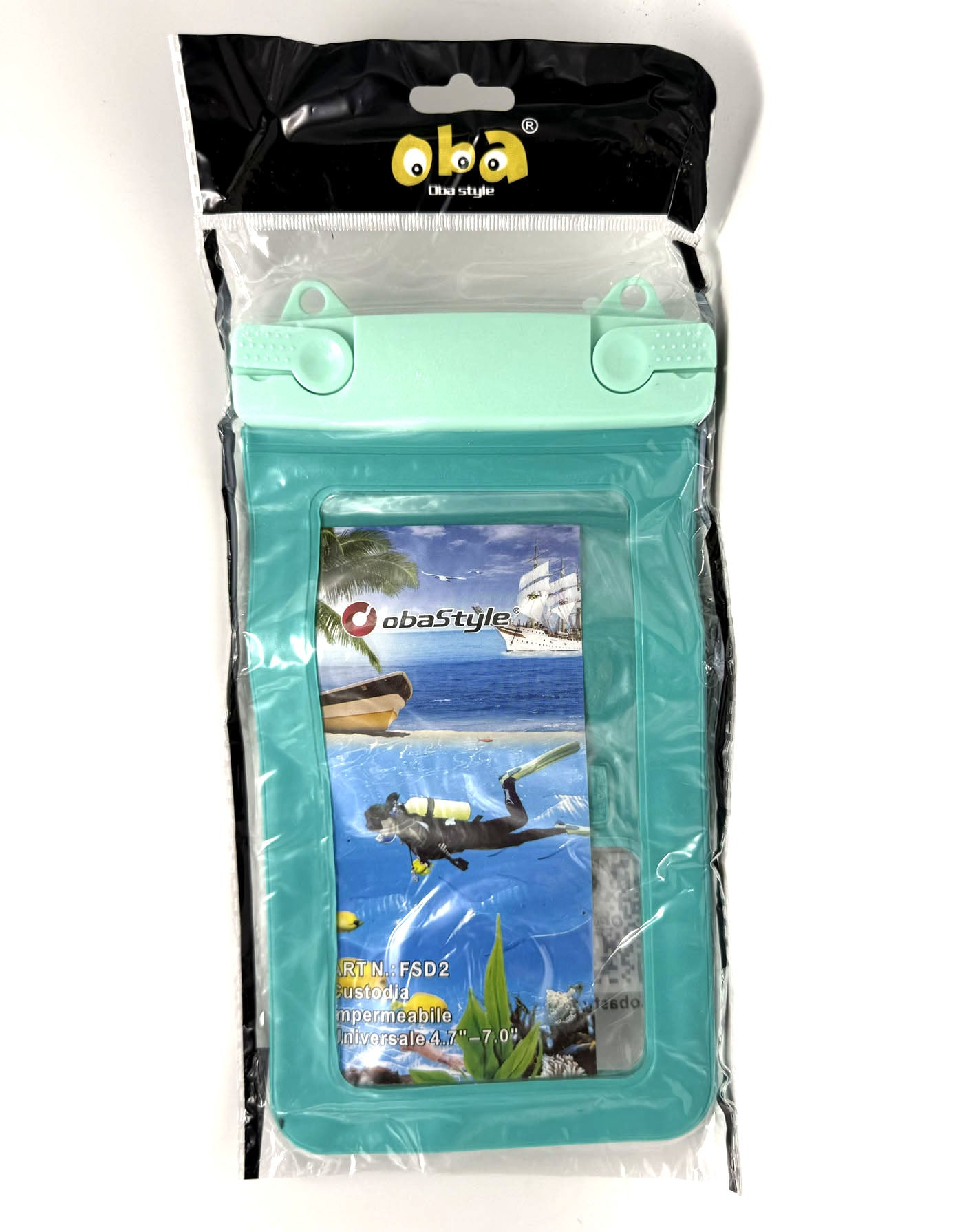 Custodia  Impermeabile Cover Universale per smartphone Design 2 in 1 Waterproof Tracolla