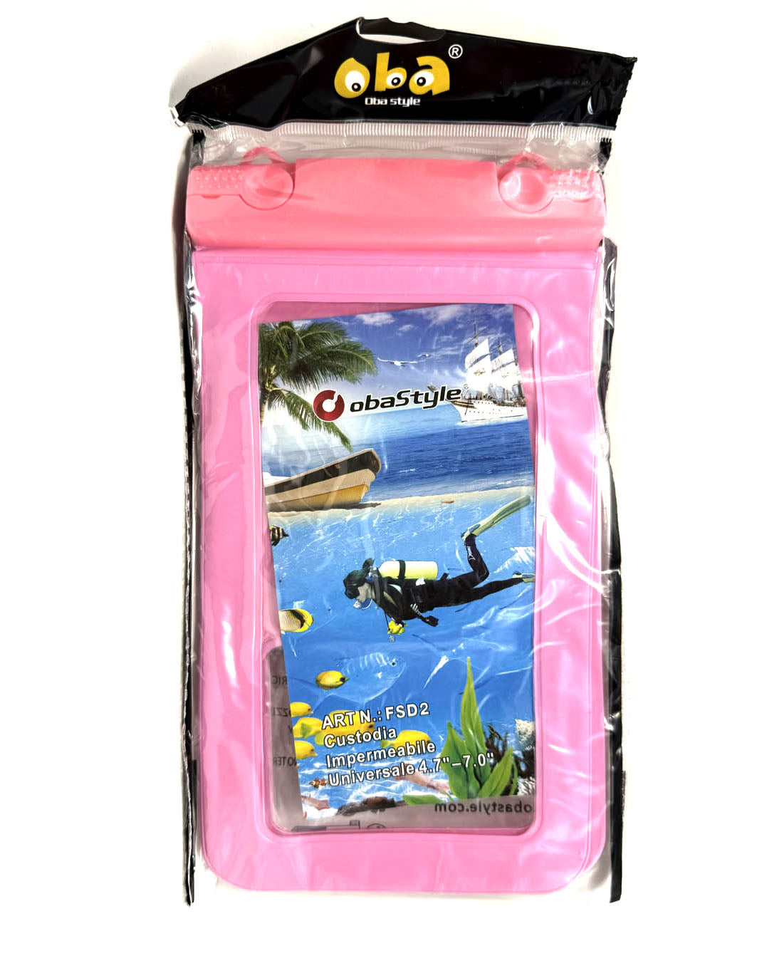 Custodia  Impermeabile Cover Universale per smartphone Design 2 in 1 Waterproof Tracolla