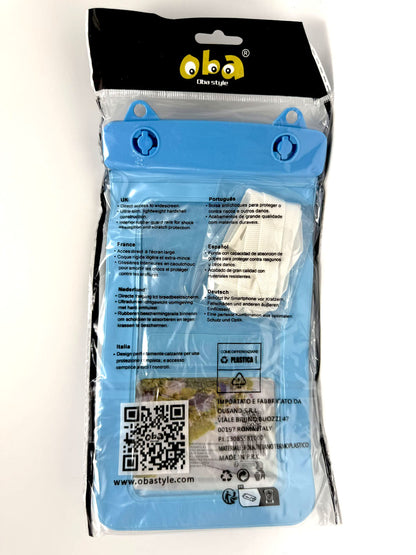 Custodia  Impermeabile Cover Universale per smartphone Design 2 in 1 Waterproof Tracolla