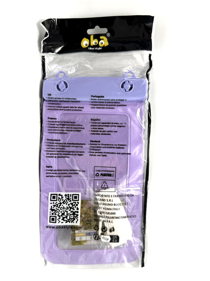 Custodia  Impermeabile Cover Universale per smartphone Design 2 in 1 Waterproof Tracolla