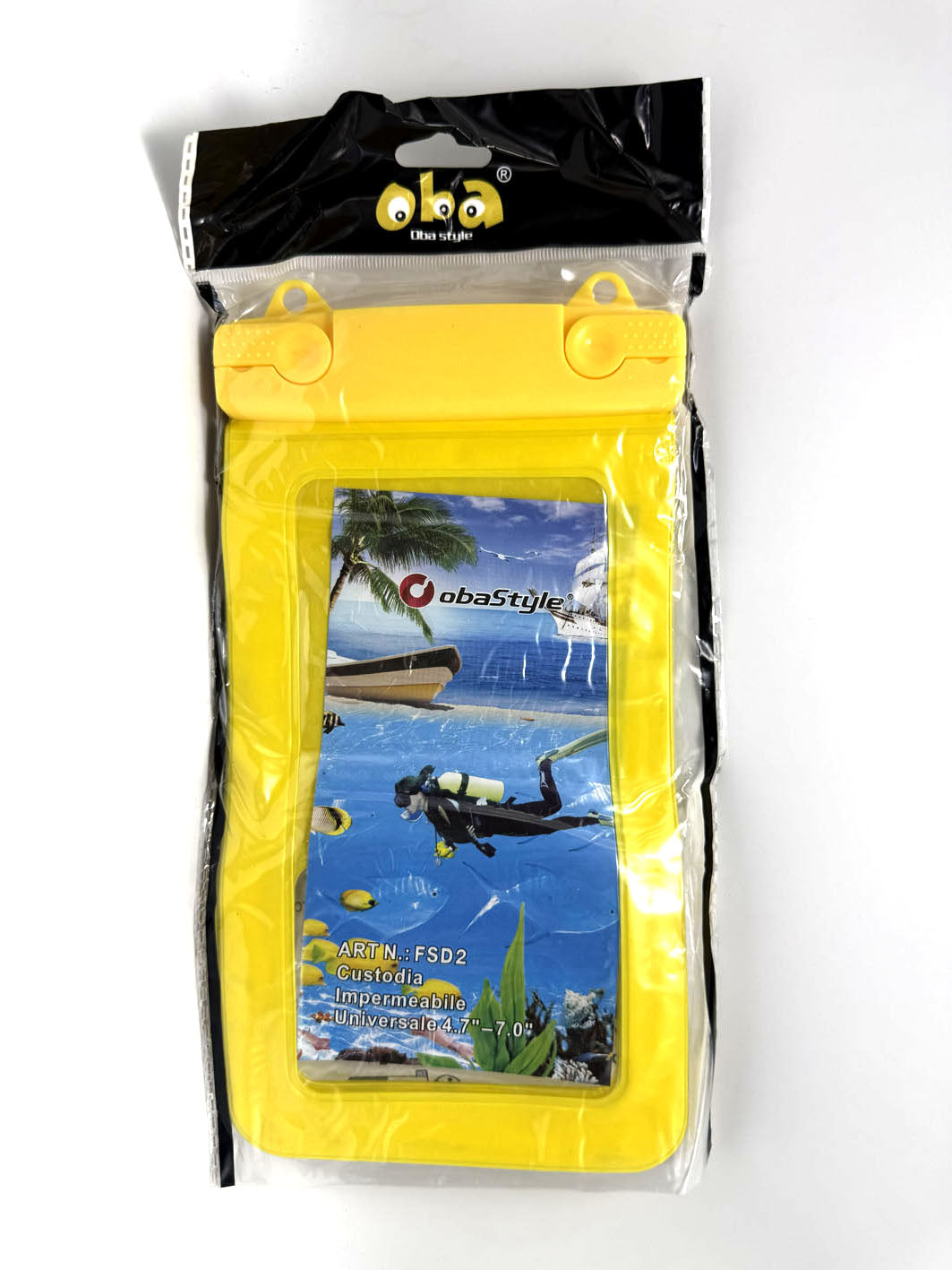 Custodia  Impermeabile Cover Universale per smartphone Design 2 in 1 Waterproof Tracolla