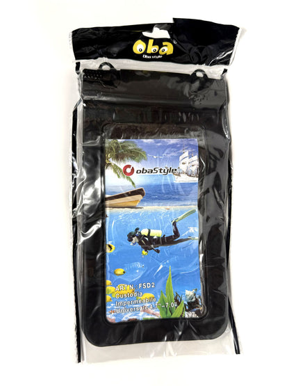 Custodia  Impermeabile Cover Universale per smartphone Design 2 in 1 Waterproof Tracolla