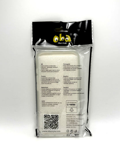 Cover rigida magnetica semitrasparente con supporto integrato Iphone 17 smartphone