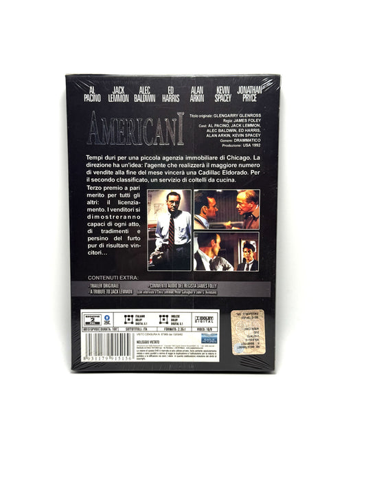 Americani DVD Film Movie Alec Baldwin Al Pacino Drammatico
