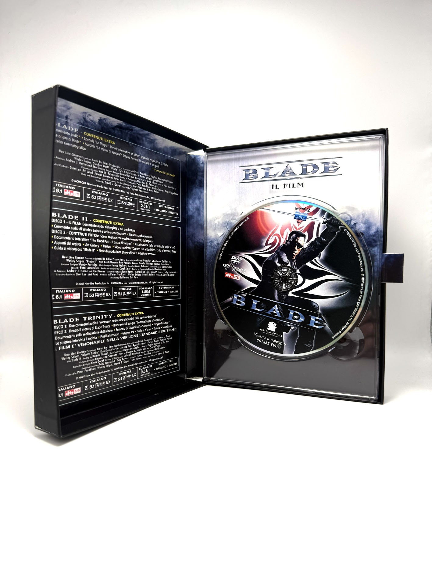 Blade Trilogy Cofanetto 5 DVD Box  Film Movie Marvel