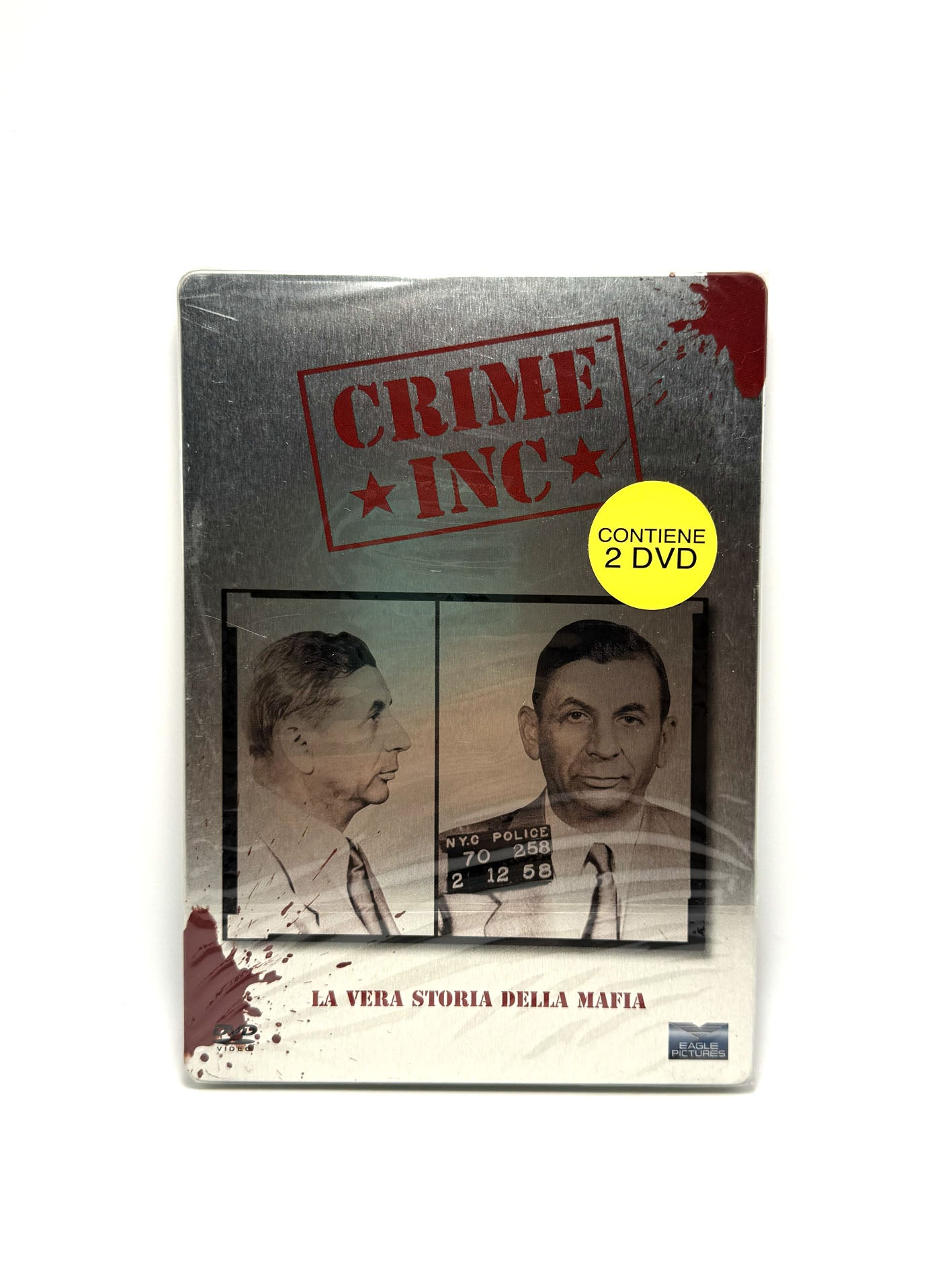 Crime inc La Vera Storia Della Mafia DVD Film Movie SteelBook