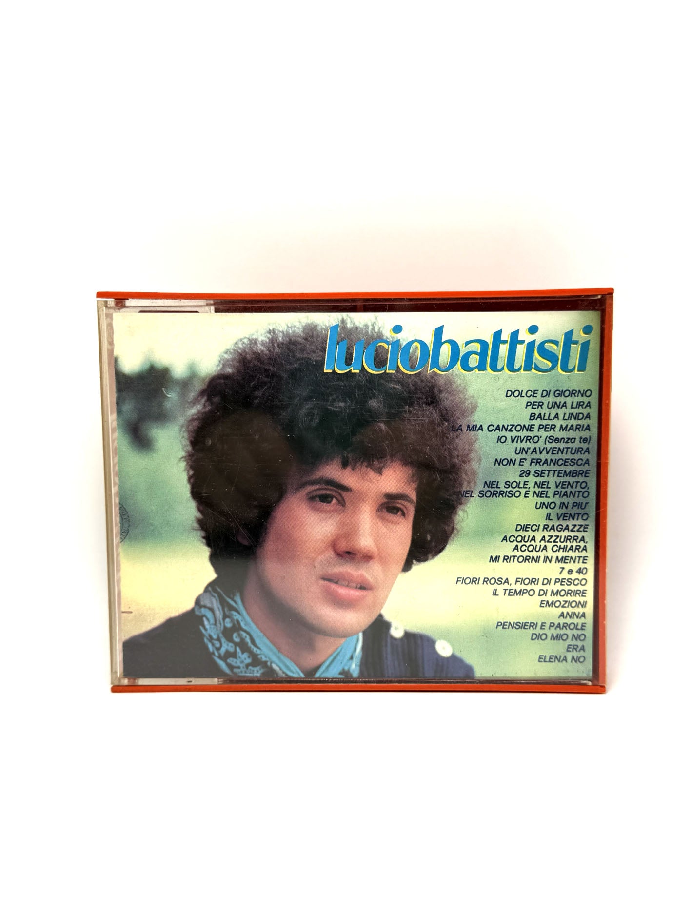 Lucio Battisti cassette audio mc tape 1980