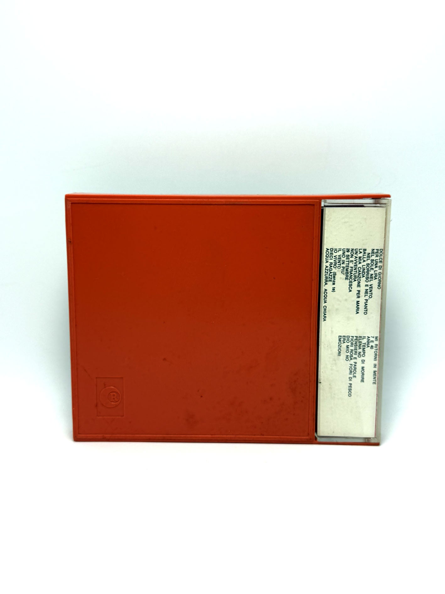 Lucio Battisti cassette audio mc tape 1980