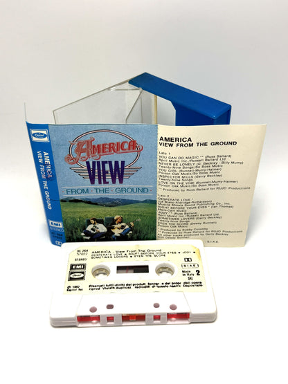 America View From The Ground cassetta audio tape 1982