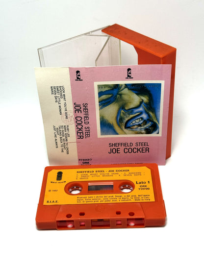 Joe Cocker Sheffield Steel cassetta audio tape