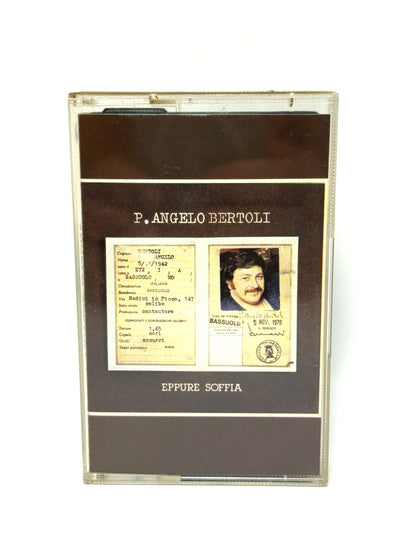 Pierangelo Bertoli Eppure Soffia cassetta audio tape rara