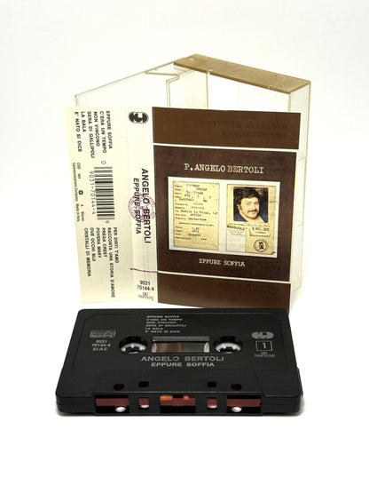 Pierangelo Bertoli Eppure Soffia cassetta audio tape rara