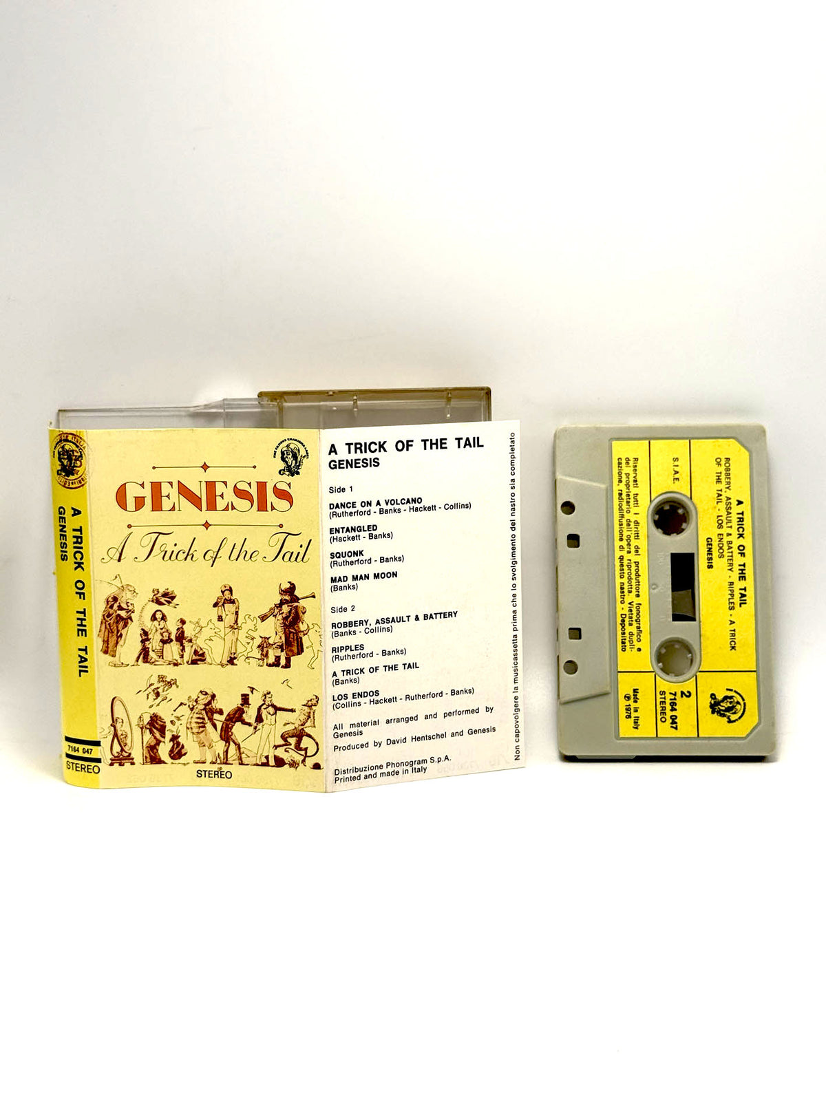 Lotto 22 cassette Genesis Phil Collins Peter Gabriel audio tape mc musicassette