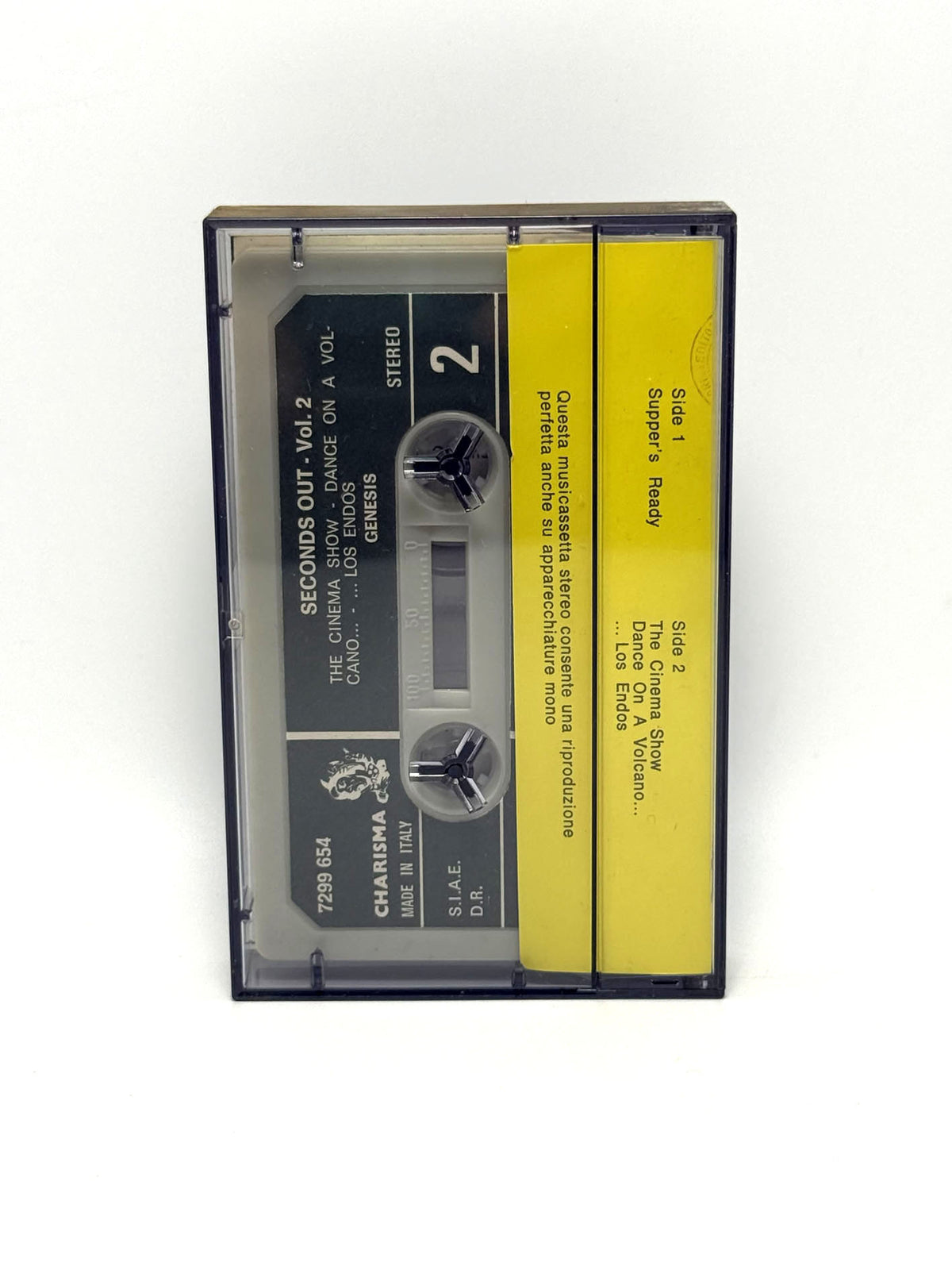 Lotto 22 cassette Genesis Phil Collins Peter Gabriel audio tape mc musicassette