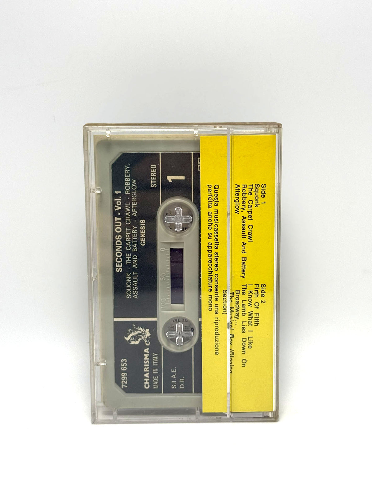 Lotto 22 cassette Genesis Phil Collins Peter Gabriel audio tape mc musicassette
