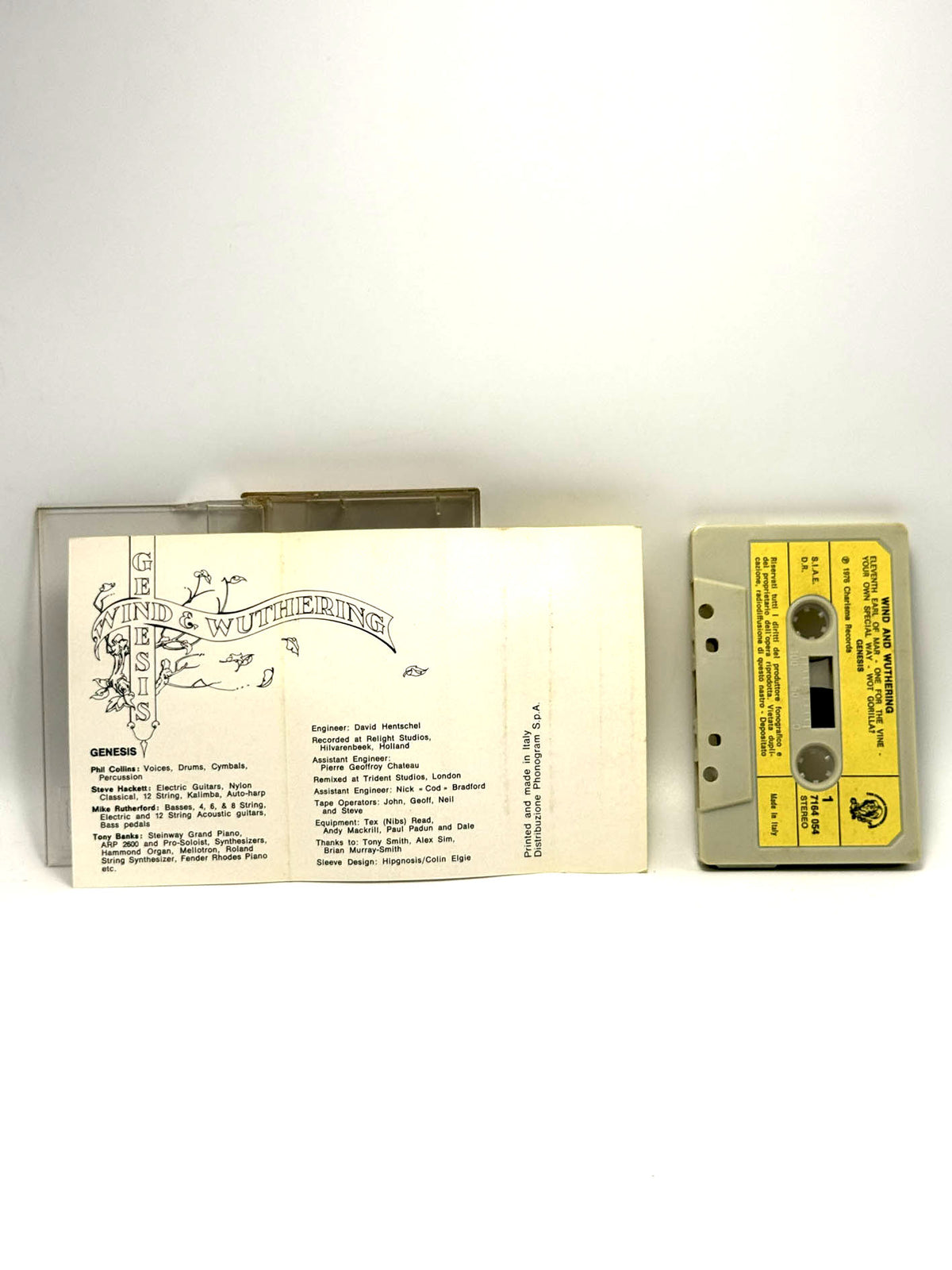Lotto 22 cassette Genesis Phil Collins Peter Gabriel audio tape mc musicassette