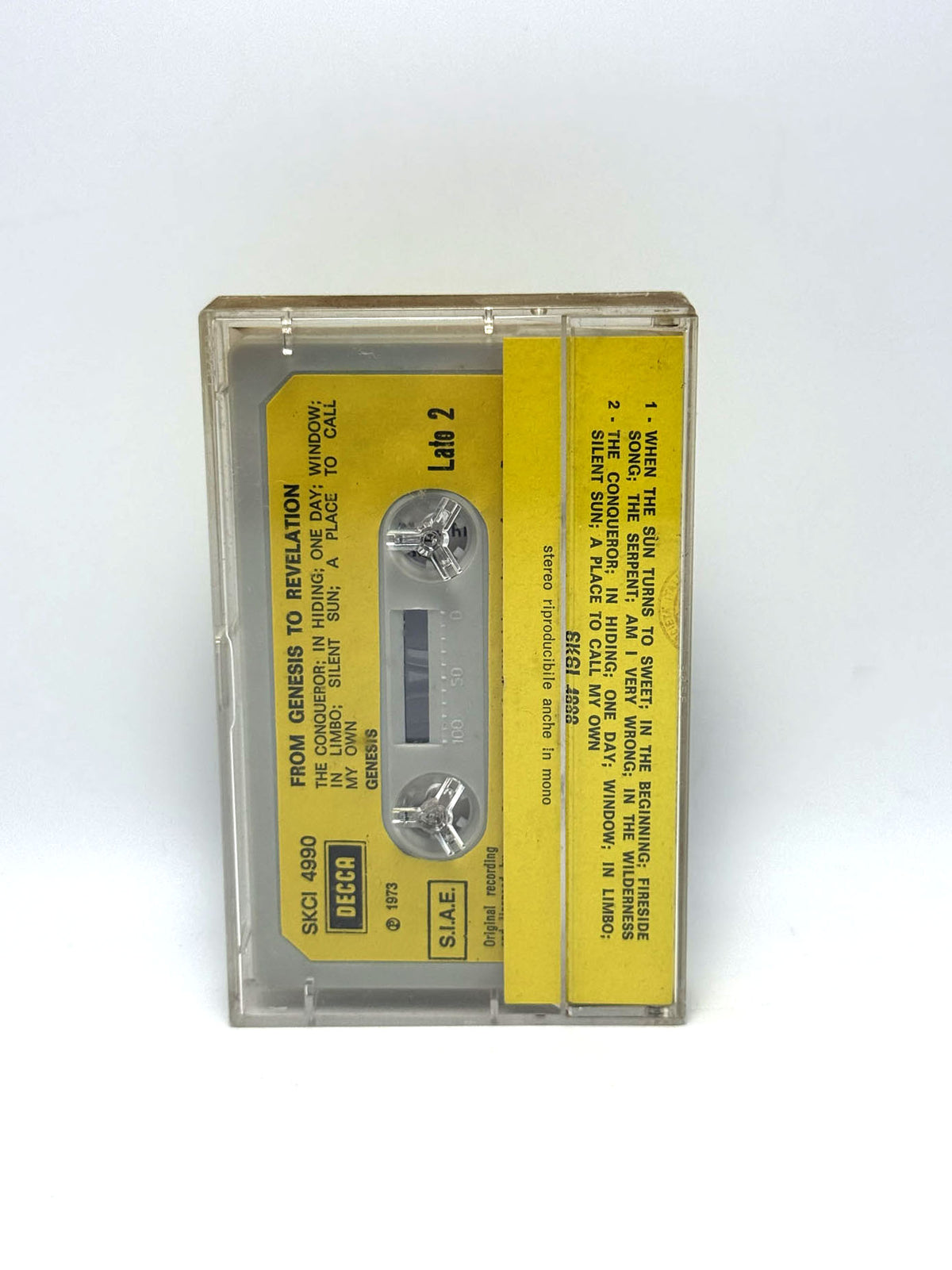 Lotto 22 cassette Genesis Phil Collins Peter Gabriel audio tape mc musicassette