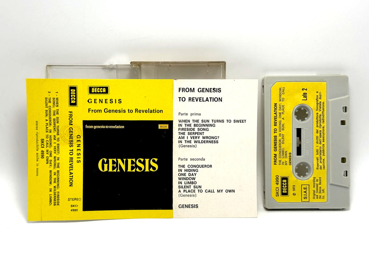 Lotto 22 cassette Genesis Phil Collins Peter Gabriel audio tape mc musicassette