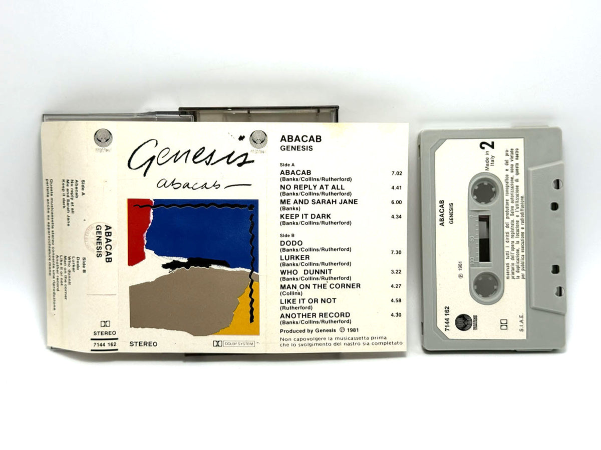 Lotto 22 cassette Genesis Phil Collins Peter Gabriel audio tape mc musicassette