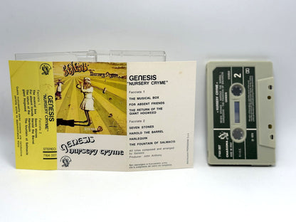 Lotto 22 cassette Genesis Phil Collins Peter Gabriel audio tape mc musicassette