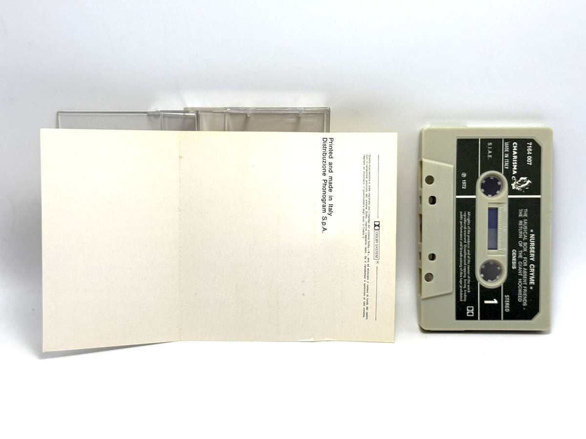 Lotto 22 cassette Genesis Phil Collins Peter Gabriel audio tape mc musicassette