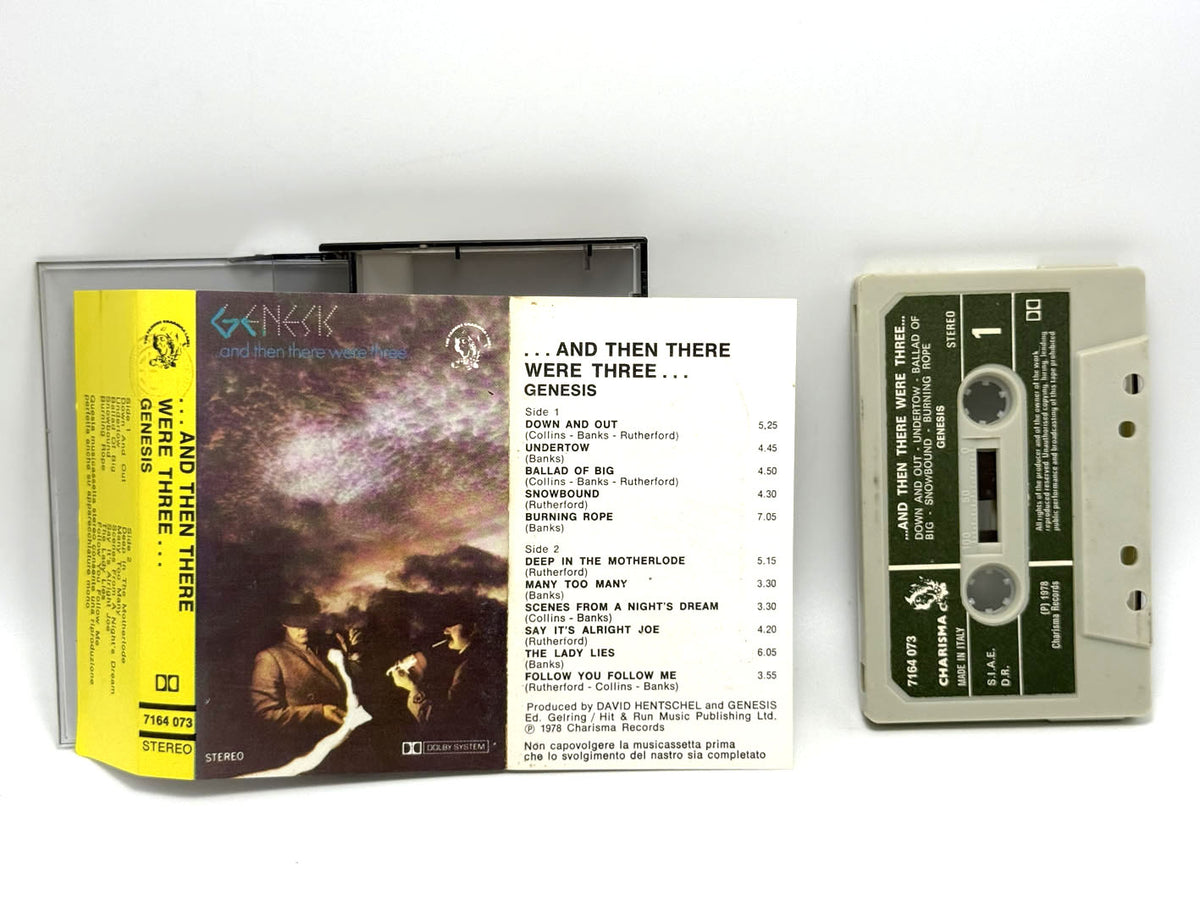 Lotto 22 cassette Genesis Phil Collins Peter Gabriel audio tape mc musicassette