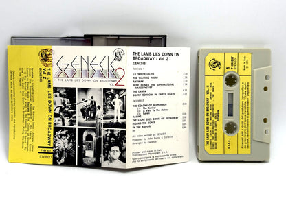 Lotto 22 cassette Genesis Phil Collins Peter Gabriel audio tape mc musicassette