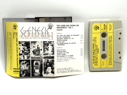 Lotto 22 cassette Genesis Phil Collins Peter Gabriel audio tape mc musicassette
