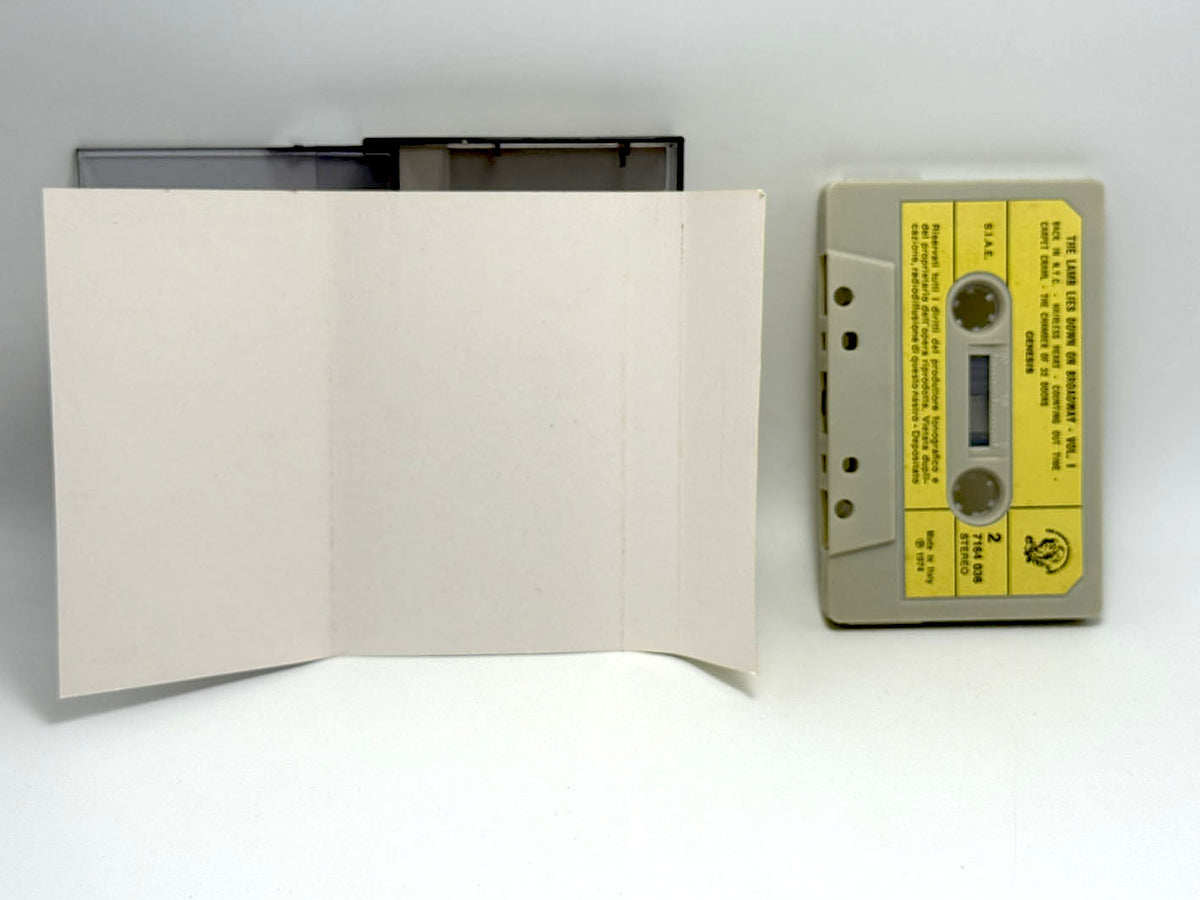 Lotto 22 cassette Genesis Phil Collins Peter Gabriel audio tape mc musicassette