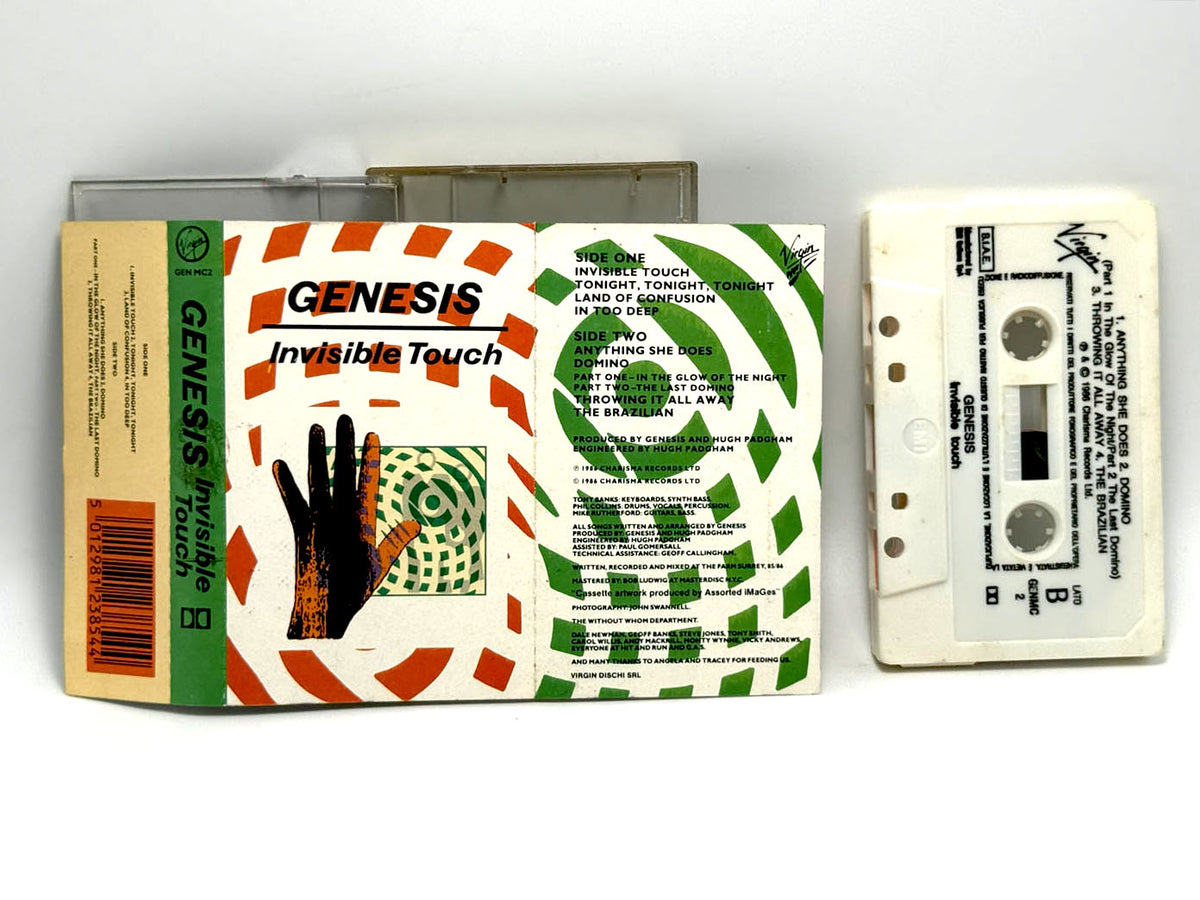 Lotto 22 cassette Genesis Phil Collins Peter Gabriel audio tape mc musicassette