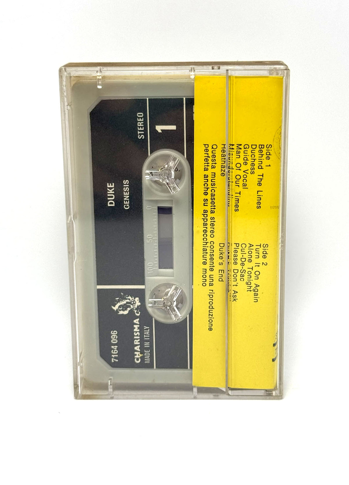 Lotto 22 cassette Genesis Phil Collins Peter Gabriel audio tape mc musicassette
