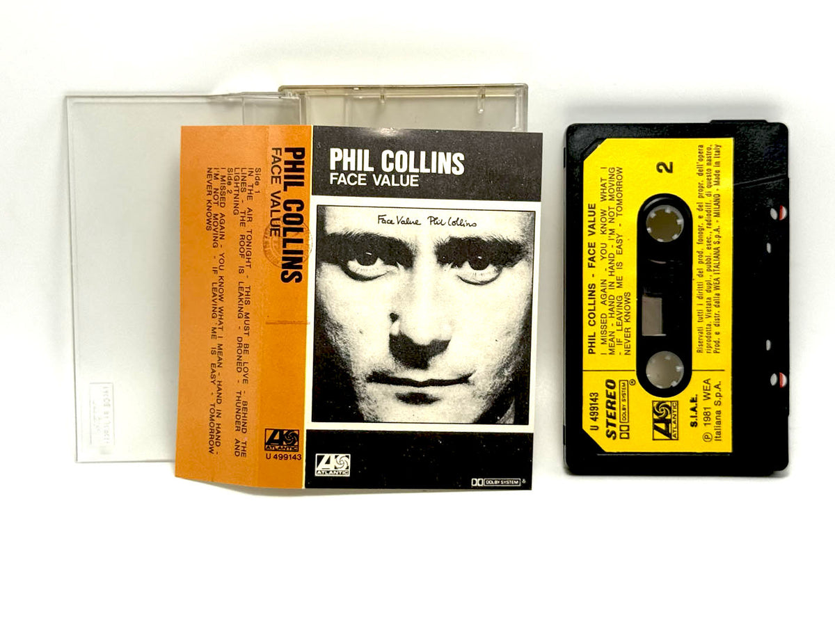 Lotto 22 cassette Genesis Phil Collins Peter Gabriel audio tape mc musicassette