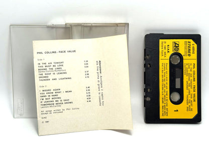 Lotto 22 cassette Genesis Phil Collins Peter Gabriel audio tape mc musicassette