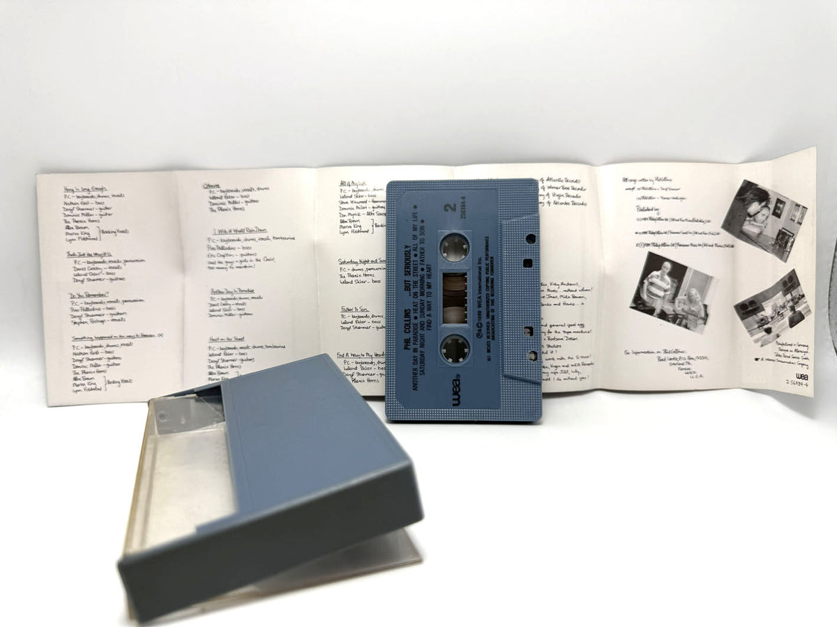 Lotto 22 cassette Genesis Phil Collins Peter Gabriel audio tape mc musicassette