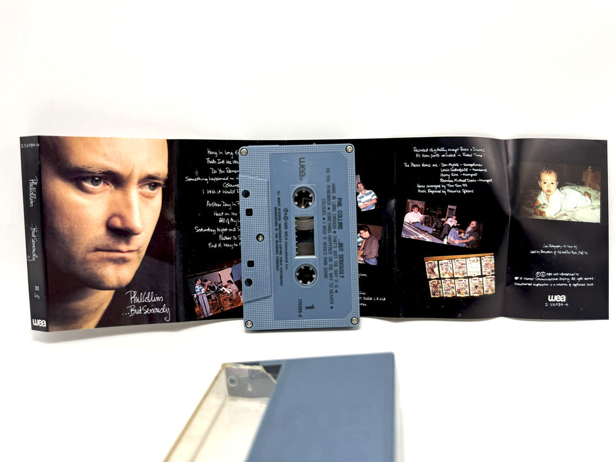 Lotto 22 cassette Genesis Phil Collins Peter Gabriel audio tape mc musicassette