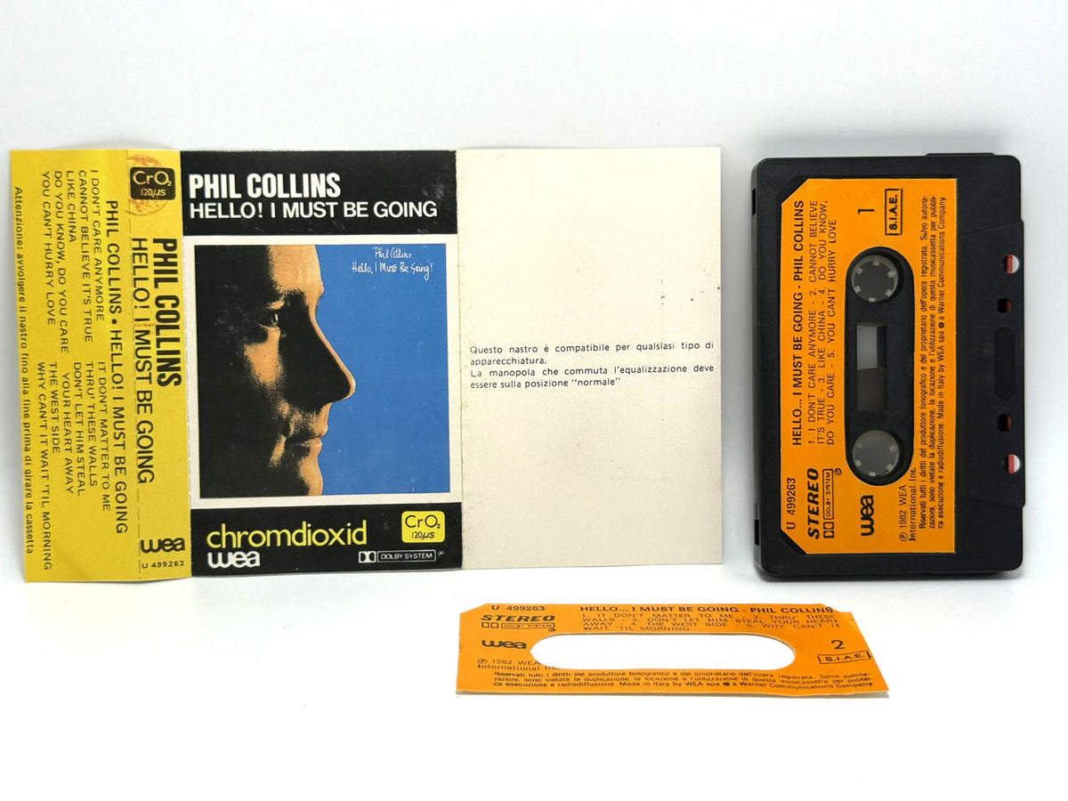 Lotto 22 cassette Genesis Phil Collins Peter Gabriel audio tape mc musicassette