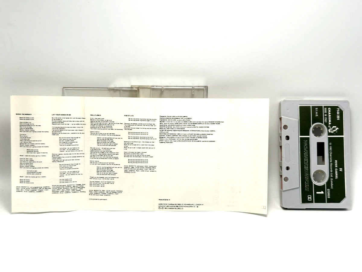 Lotto 22 cassette Genesis Phil Collins Peter Gabriel audio tape mc musicassette