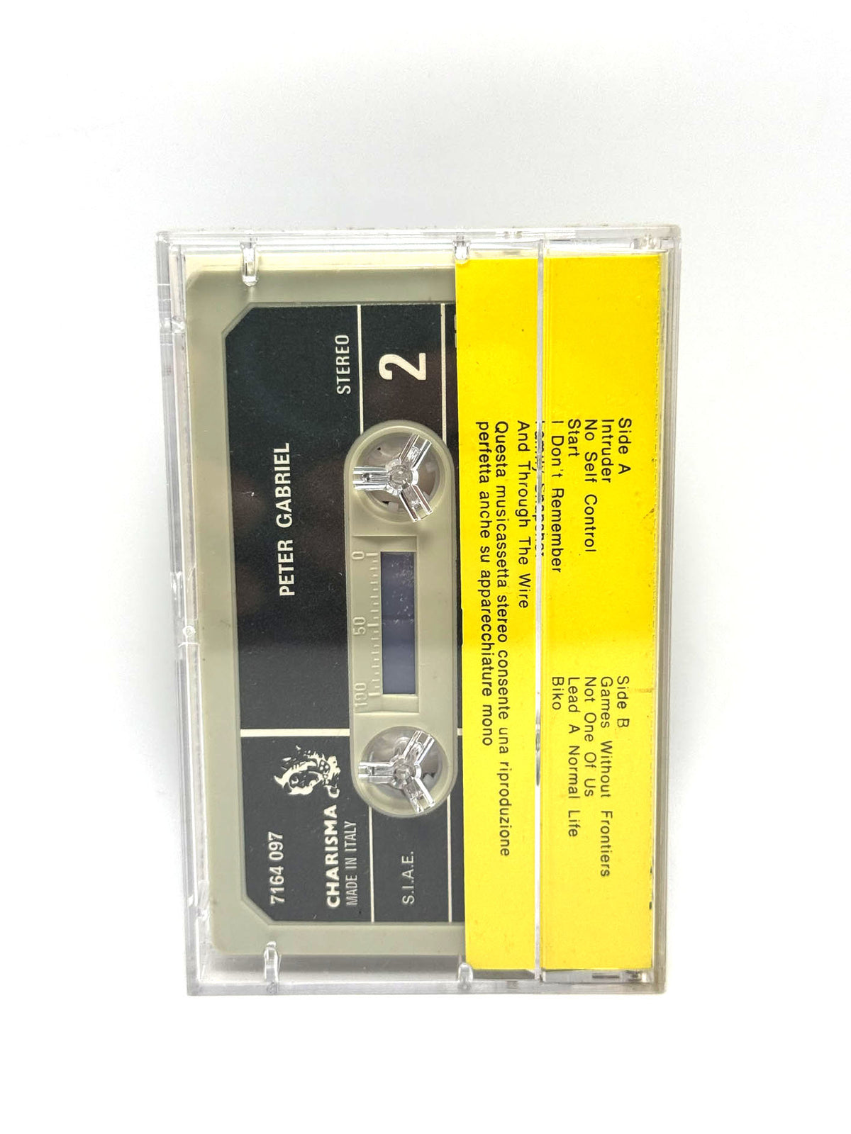 Lotto 22 cassette Genesis Phil Collins Peter Gabriel audio tape mc musicassette